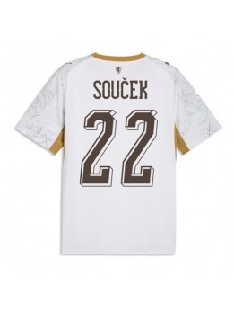 Tschechische Republik Tomas Soucek #22 Auswärtstrikot WM 2026 Kurzarm Tschechische Republik Tomas Soucek #22 Auswärtstrikot WM 2026 Kurzarm